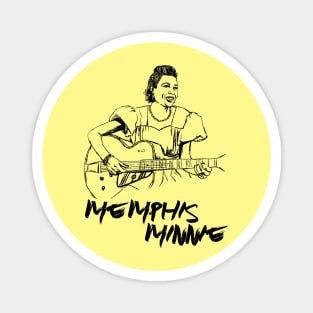 Memphis Minnie Magnet